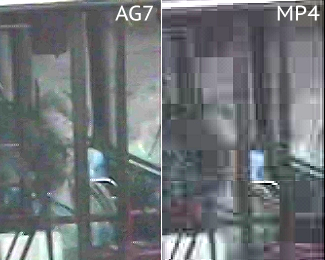 Comparison of MP4 and AG7